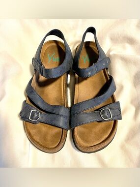*EUC* YUU Phebe Sandals/Shoes -Women’s  6M- Berkie Inspired-Strappy/Comfort/Cork
